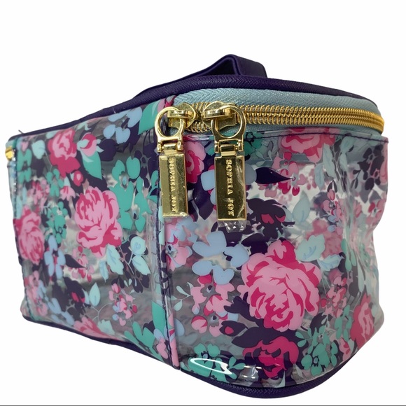 Floral Makeup Bag (Transparent) - Picture 6 of 7